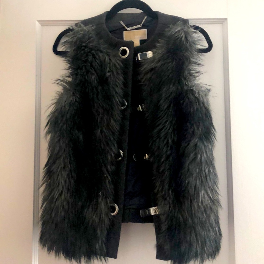 Michael Kors Faux Fur Vest